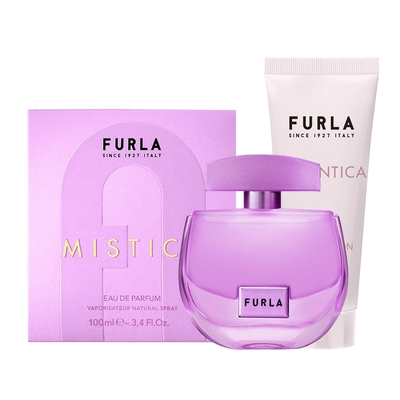 【FURLA】糖紫花語淡香精100ml(贈身體乳75ml.附紙袋)