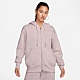 NIKE 外套 女款 運動連帽外套 AS W NSW PHNX FLC FZ OS HOODIE 粉 DQ5759-019 (3S3496) product thumbnail 1