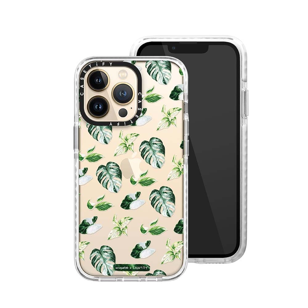 Casetify iPhone 13 Pro 耐衝擊保護殼-療癒植感| Apple適用手機殼套