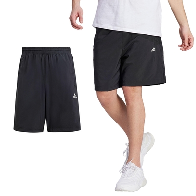 Adidas BL UPF SHO Q3 男款 黑色 彈性腰頭 口袋 刺繡 褲子 短褲 IJ6446