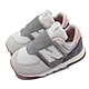 New Balance 童鞋 574 寬楦 小童 學步鞋 灰 粉紅 魔鬼氈 麂皮 NB 親子鞋 NW574DGP-W product thumbnail 1