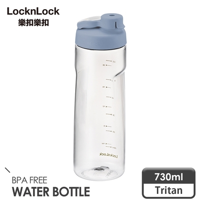 樂扣樂扣 Tritan簡約好握水壺730ml-莫蘭迪藍