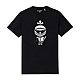 KARL LAGERFELD 老佛爺 熱銷印刷大Logo純棉圖案短袖T恤-黑色 product thumbnail 1