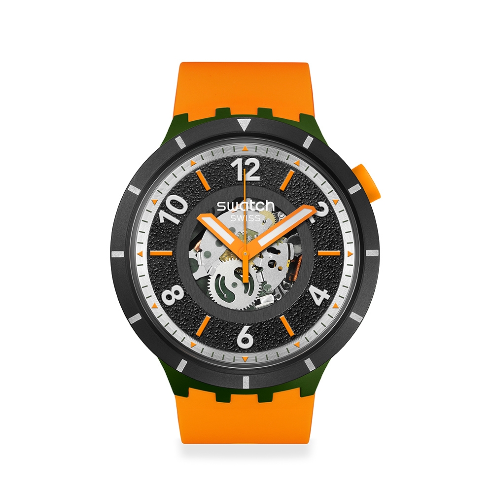 Swatch BIG BOLD系列手錶 FALL-IAGE (47mm) 男錶 女錶 手錶 瑞士錶 錶