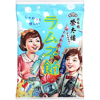 榮太樓 彈珠汽水風味糖(80g)