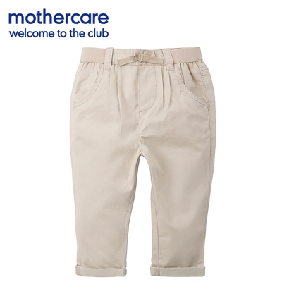 mothercare 專櫃童裝 卡其色休閒長褲 (6-36個月)