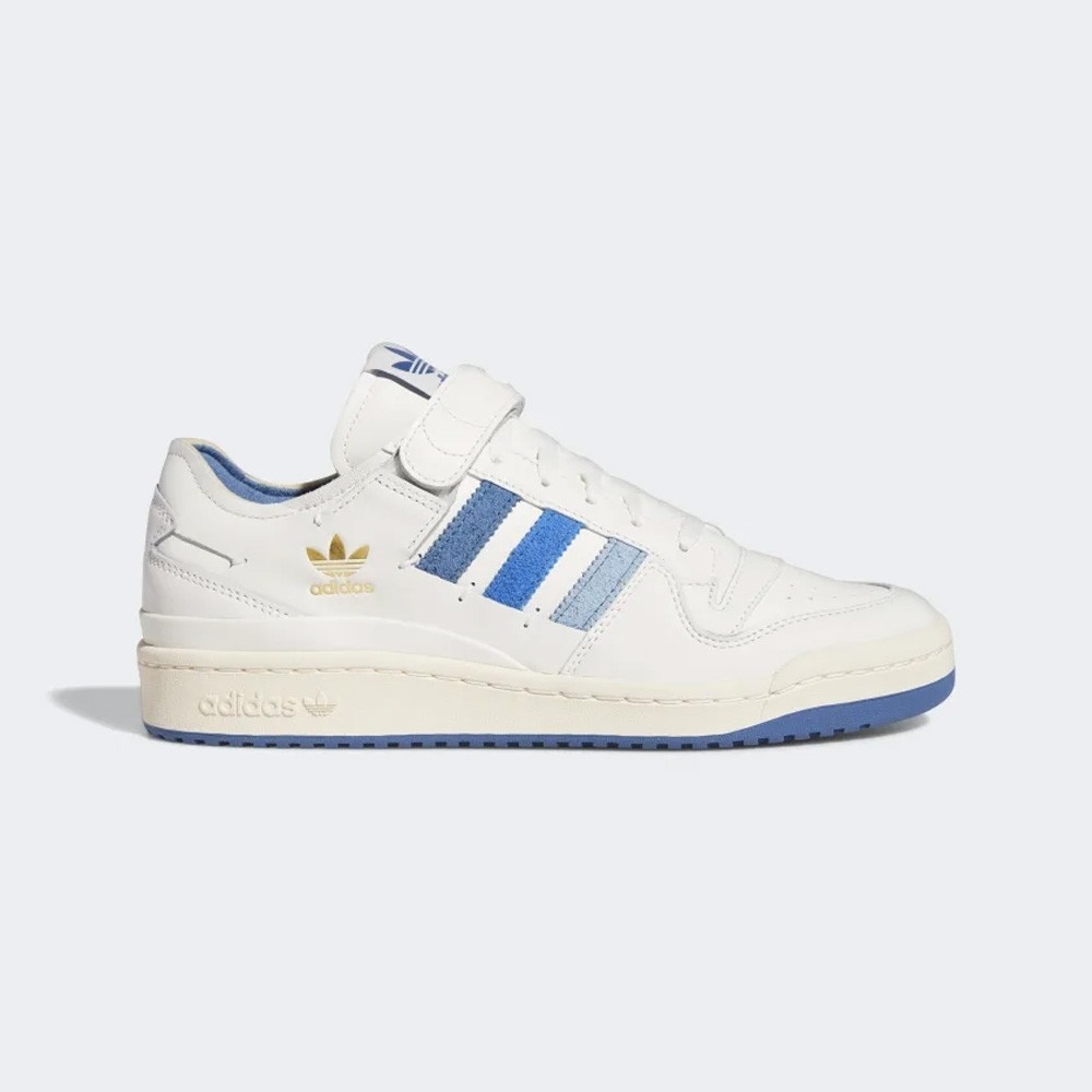 ADIDAS ORIGINALS FORUM 84 LOW 三葉草 男休閒鞋-白藍-GW4333