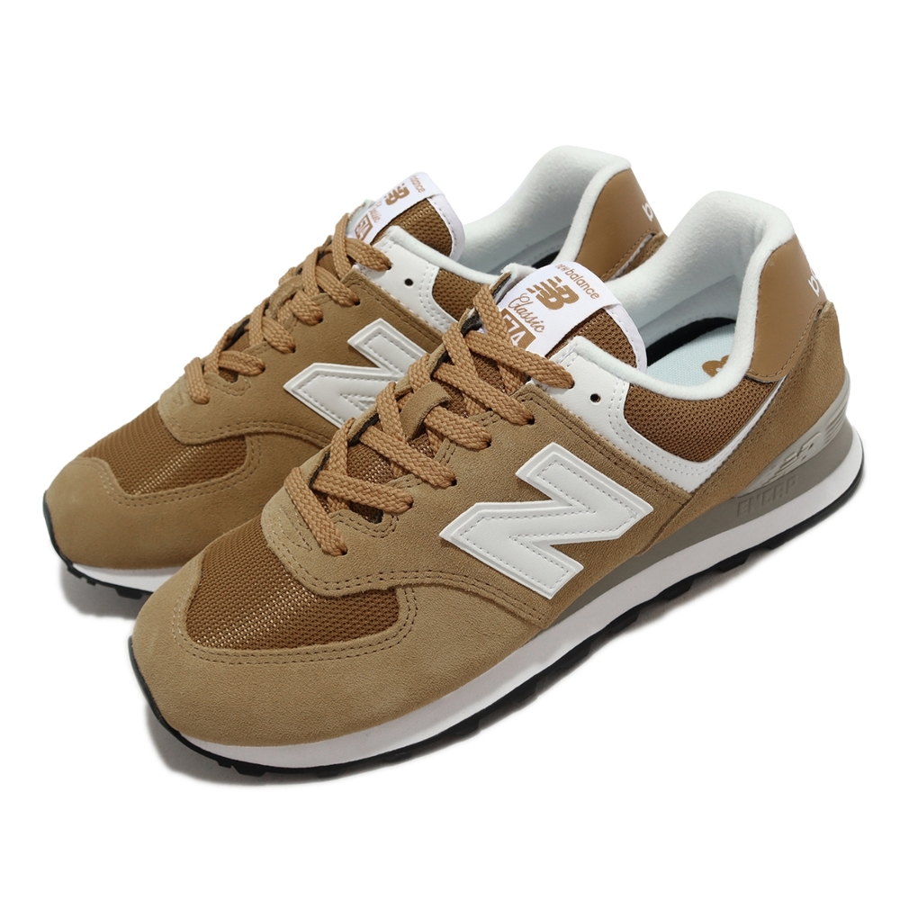 New Balance 休閒鞋 574 男鞋 咖啡棕 麂皮 IU 復古 NB ML574RP2D