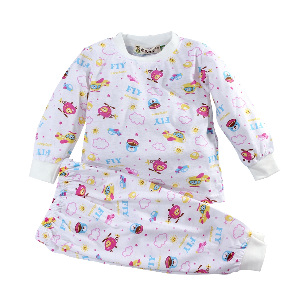 魔法Baby~兒童套裝 台灣製薄長袖居家套裝 冷氣房套裝 k51846