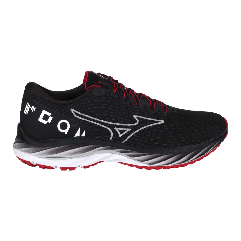 MIZUNO WAVE RIDER 26 SSW 男慢跑鞋-運動 美津濃 J1GC226201 黑白紅