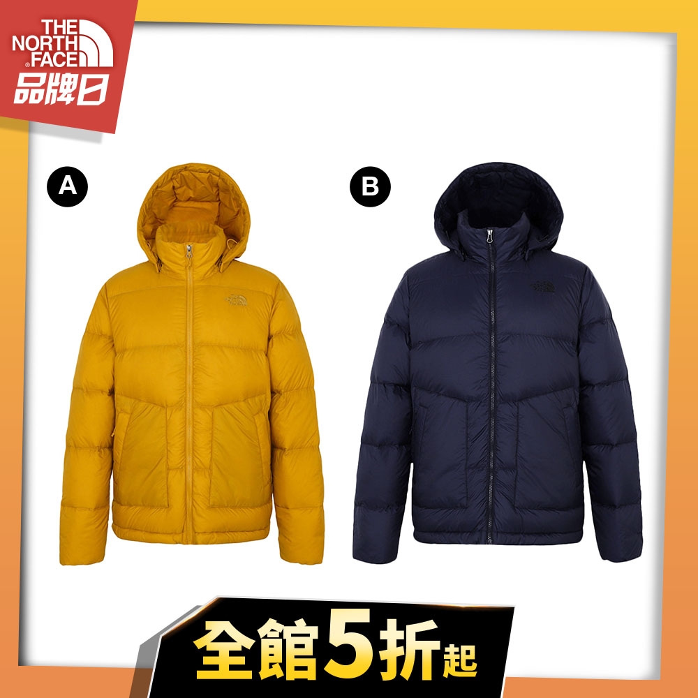 【The North Face】YAHOO人氣組合-防潑水防風羽絨外套-4款任選