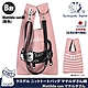 【Kusuguru Japan】日本眼鏡貓 日本和式針織手挽包 (附贈簡易掛繩可肩背) 多款任選 product thumbnail 7