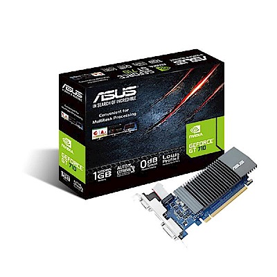 華碩 ASUS GeForce® GT 710 1G 顯示卡(升級版)