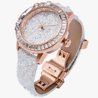 Galtiscopio迦堤 璀璨星鑽系列白星手錶 母親節暖身慶-40mm AU2RGS001SWLS