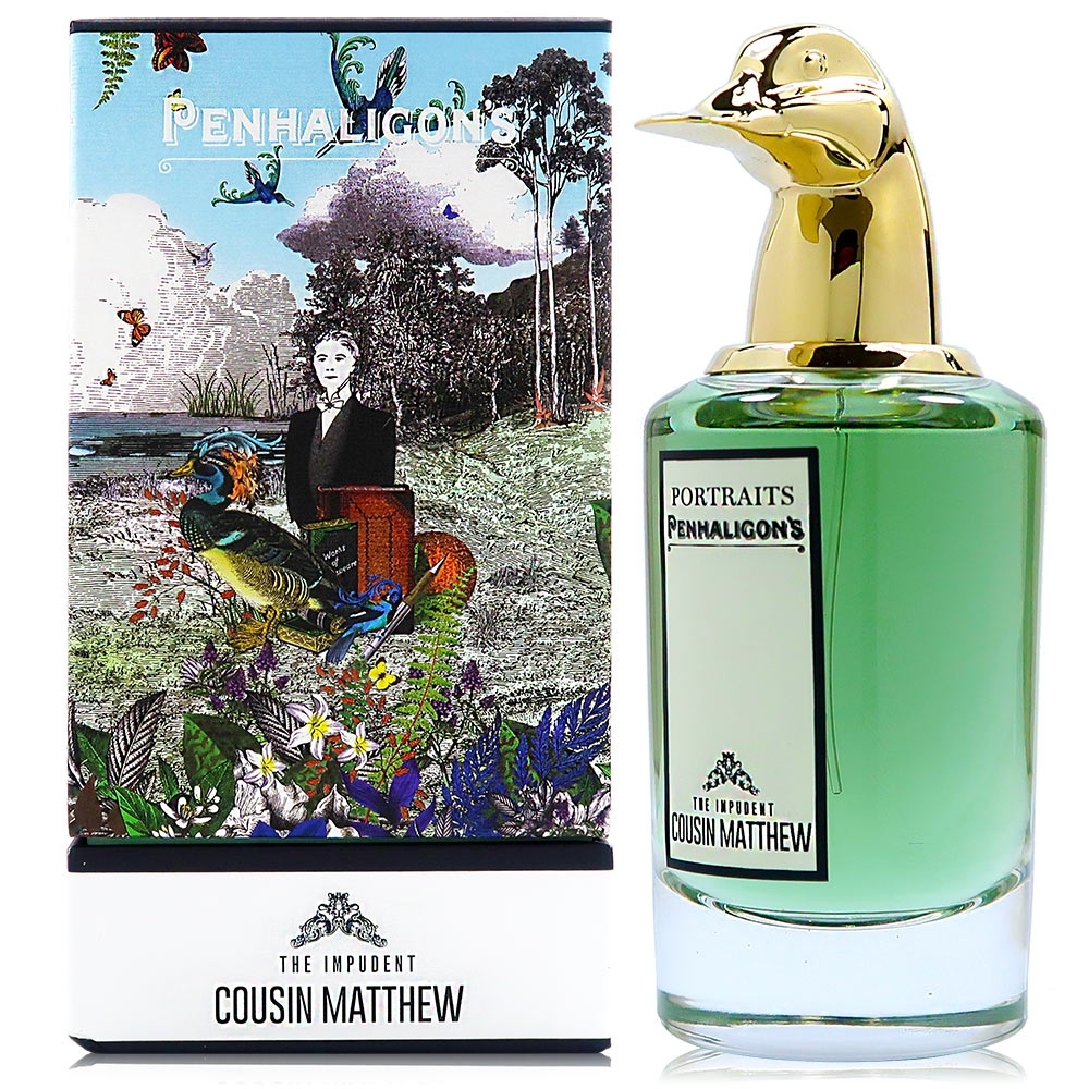 PENHALIGON'S潘海利根 獸首系列 The Impudent Cousin Matthew 綠頭鴨淡香精75ml