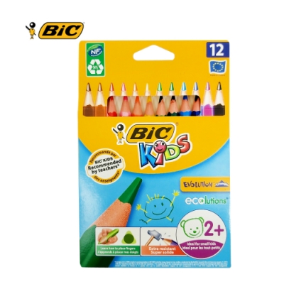 BIC 12色鉛筆-握筆練習組