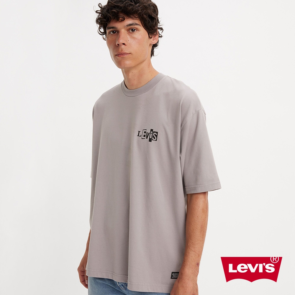 Levi's Skateboarding滑板系列 男款 舒適涼爽寬鬆短袖Logo Tee