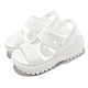 Crocs 涼鞋 Classic Mega Crush Sandal 男鞋 女鞋 白 光輪涼鞋 超厚底 卡駱馳 207989100 product thumbnail 1