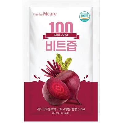 Chunho Ncare紅甜菜根汁80ML