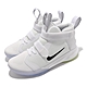 Nike 籃球鞋 Precision III Flyease  男鞋 高筒 避震 包覆 魔鬼氈 4E楦 白 黑 BV7741-100 product thumbnail 1