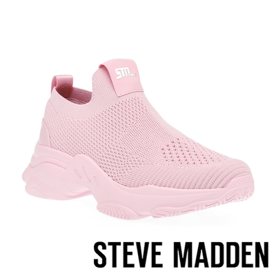 steve madden-movin on 透氣網布運動休閒鞋-粉色