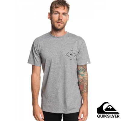 【QUIKSILVER】SQUARE SWELLER SS T恤 灰