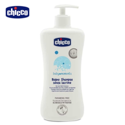 chicco-寶貝嬰兒洗髮/沐浴露500ml-溫和不流淚配方