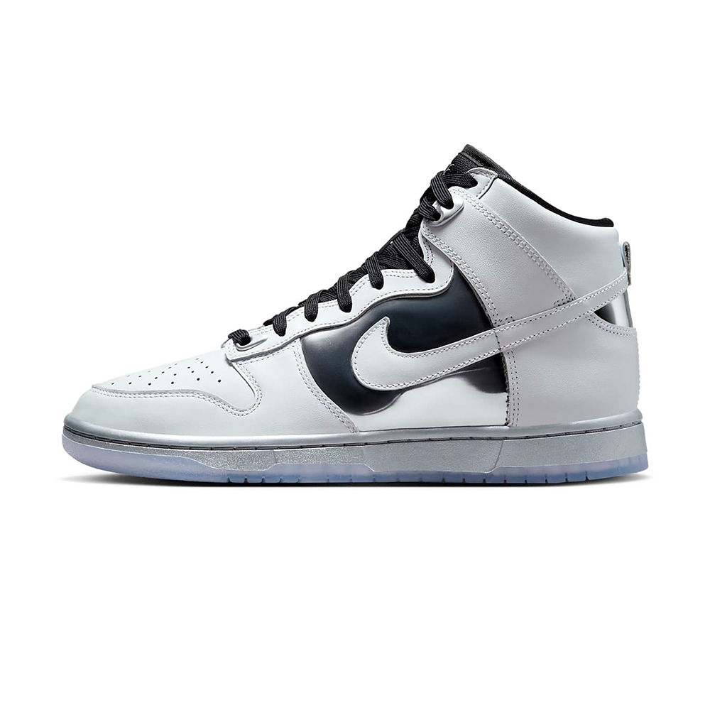 Nike Dunk High SE 女鞋 白銀色 穿搭 經典 高筒 運動 休閒 休閒鞋 DX5928-100