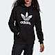 Adidas Trefoil Hoody H06667 男 連帽上衣 重磅 棉質 運動 休閒 舒適 長袖 亞洲版 黑 product thumbnail 1