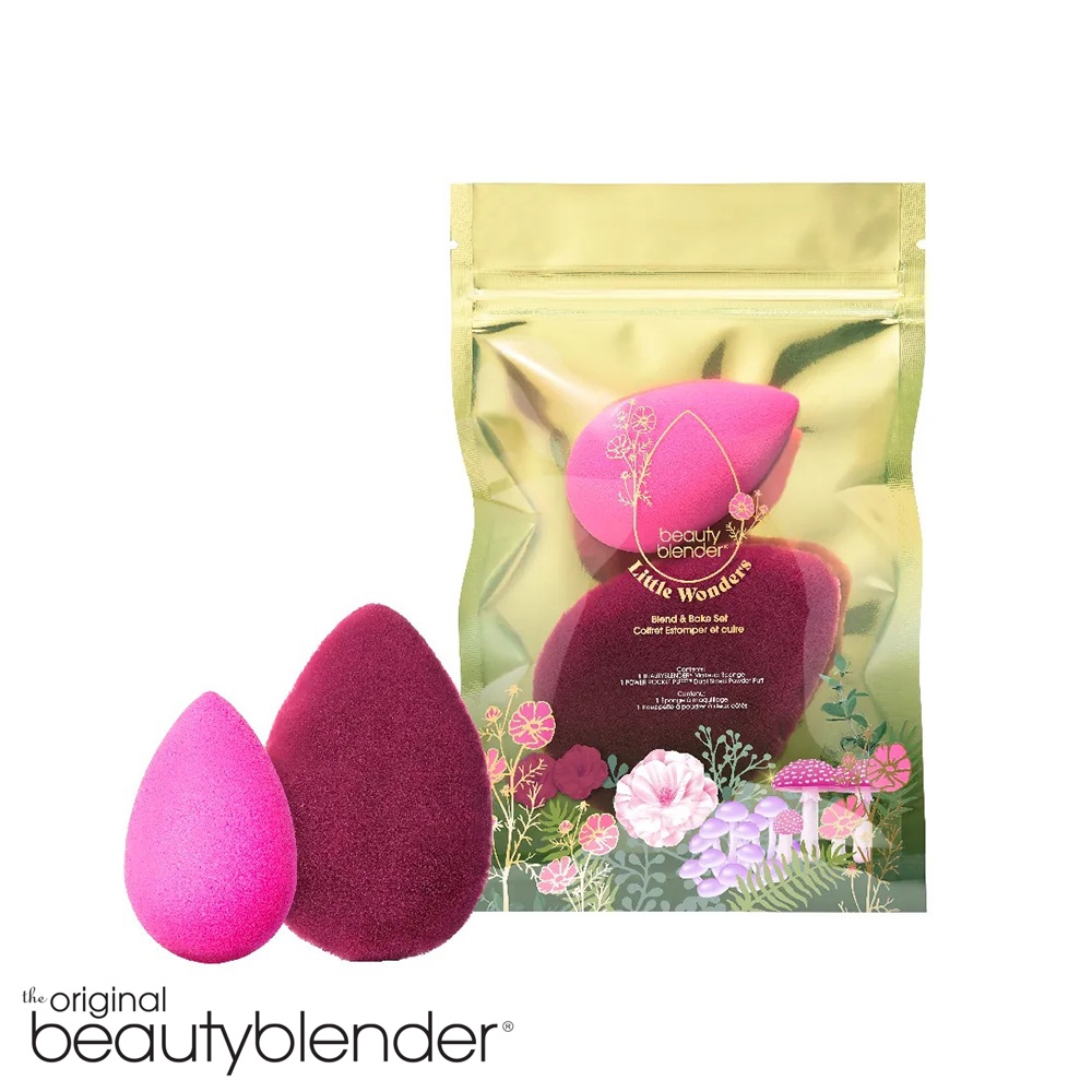 beautyblender 原創美妝蛋-魔法奇蹟限定組-原創美妝蛋-原創粉+專業超能粉撲-魔力紅限定新色