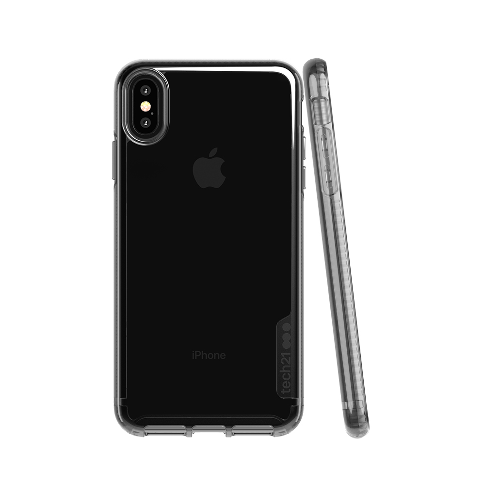 Tech21 Pure Tint iPhone Xs Max-防撞【硬式透黑】保護殼