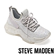 STEVE MADDEN-MISTICA 鑽面綁帶氣墊休閒鞋-銀色 product thumbnail 1