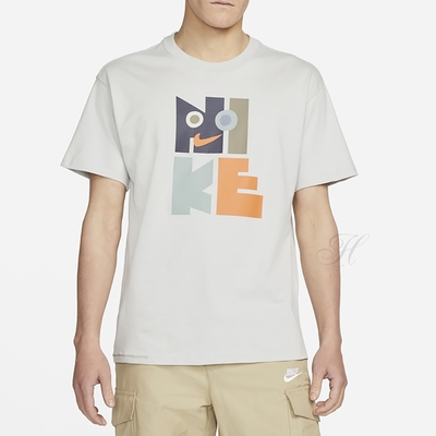 NIKE 耐吉 上衣 短袖上衣 運動 男款 霧灰 DR7835-097 AS M NSW GRAPHIC TEE LSE FIT