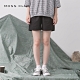 【MOSS CLUB】休閒修身鈕扣裝飾口袋-短褲(黑色) product thumbnail 1