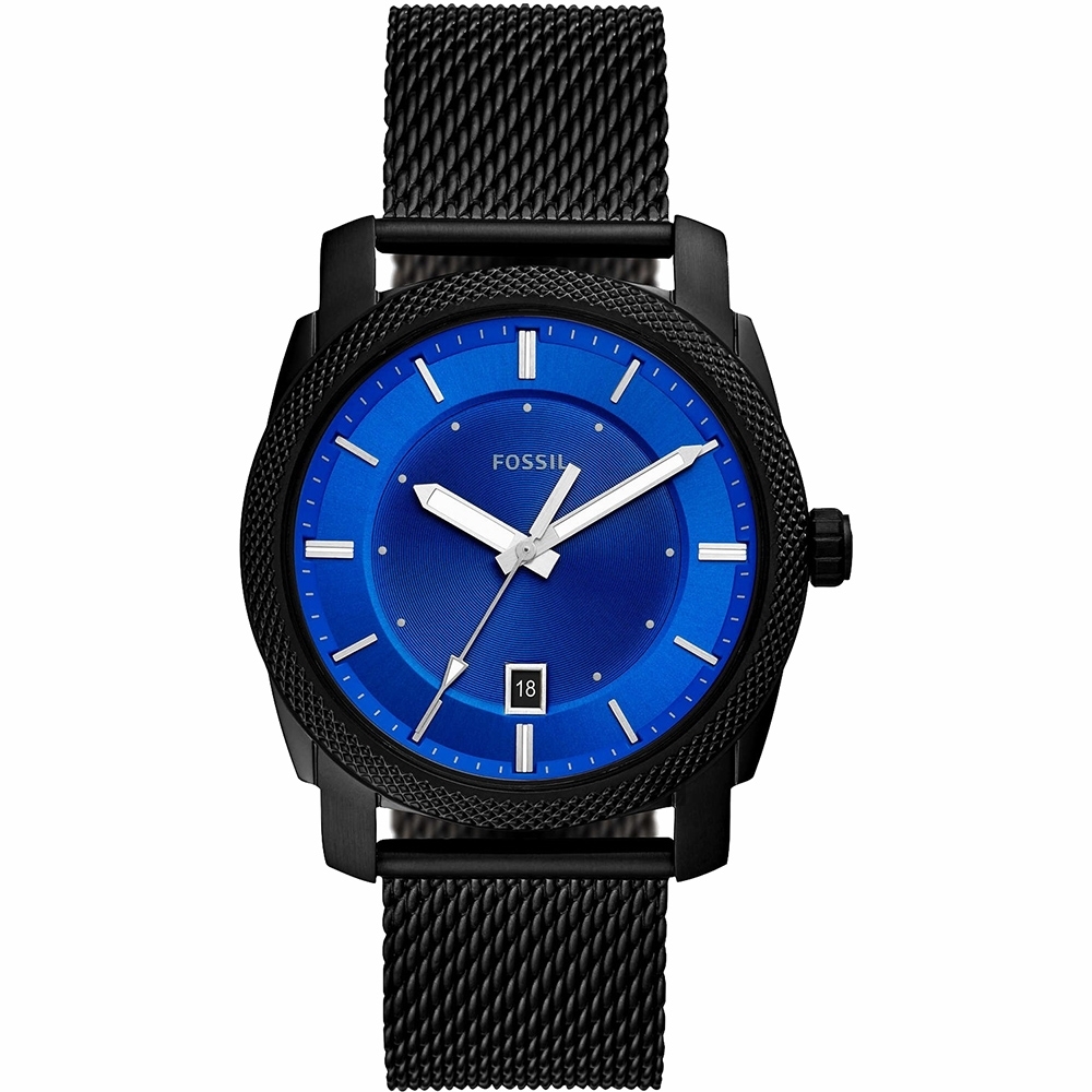 FOSSIL Machine 藍調時尚手錶 送禮首選-42mm FS5694