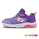 【LOTTO 義大利】童 BLINK RUN 氣墊跑鞋 (紫-LT2AKR7077) product thumbnail 1