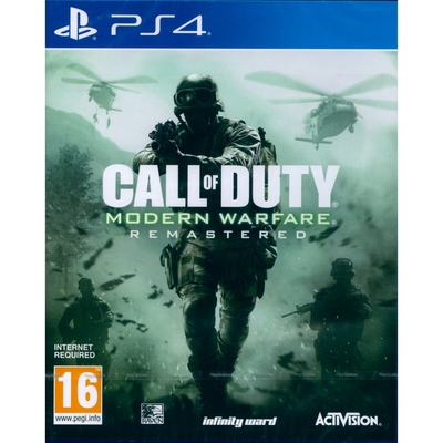 決勝時刻：現代戰爭 重製版 Call of Duty Modern Warfare Remastered - PS4 英文歐版