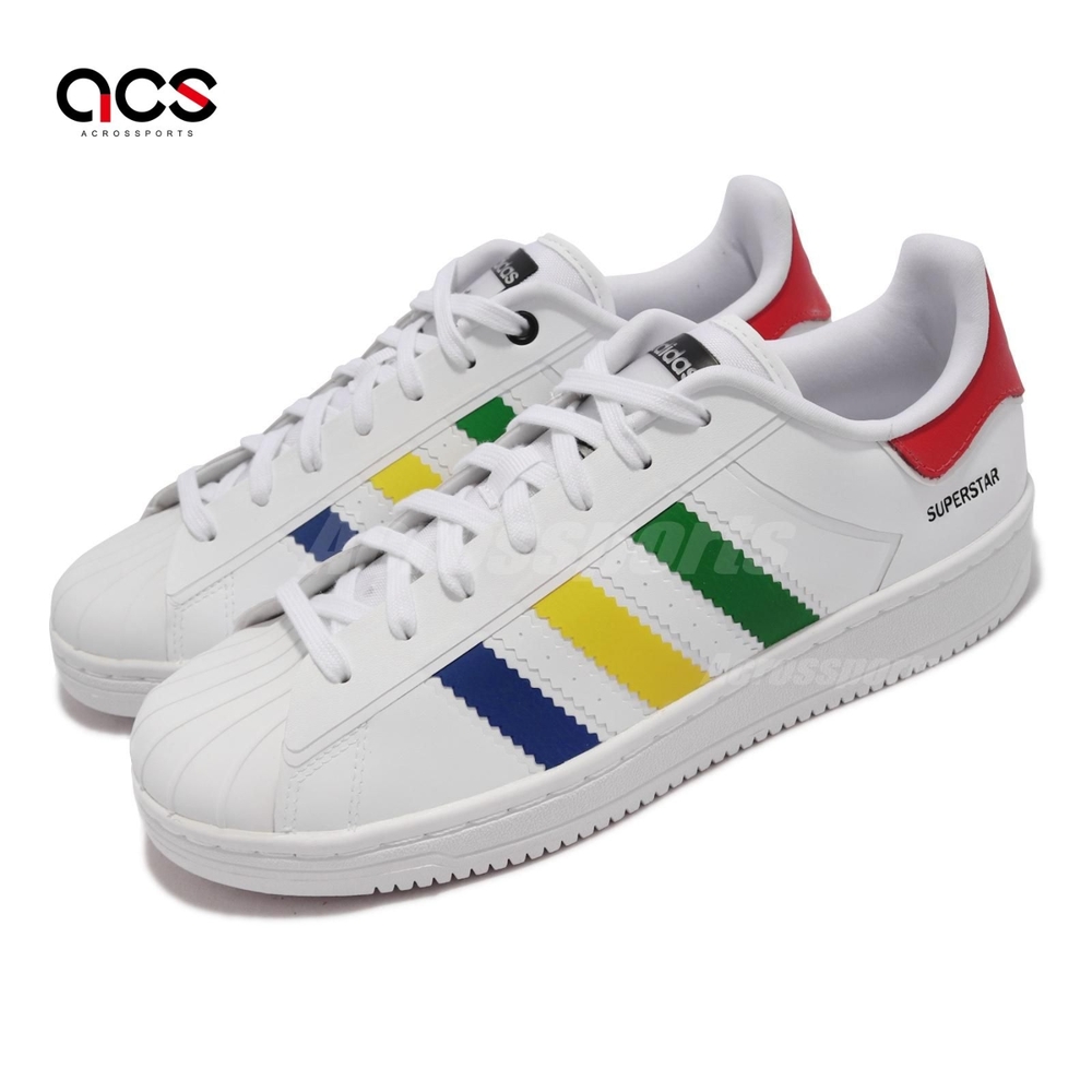 Adidas 休閒鞋 Superstar OT Tech 男鞋 女鞋 白 彩色 貝殼頭 三葉草 板鞋 GV7573