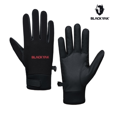 韓國BLACK YAK YAK HARDGRIP手套[黑色] 運動 休閒 保暖 手套 可登山杖搭配 中性款 BYAB2NAN01