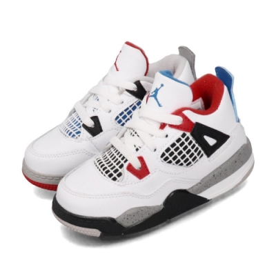 Nike 籃球鞋 Jordan 4 Retro 運動 童鞋