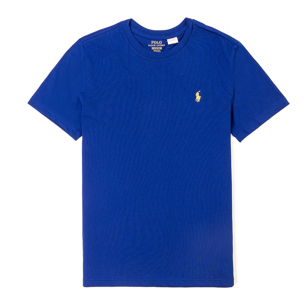 Polo Ralph Lauren 經典小馬圓領T恤(青年款)-寶藍色 | POLO衫 | Yahoo奇摩購物中心