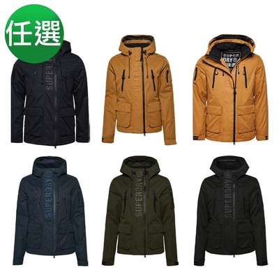 SUPERDRY 風衣 防風防潑水外套 Ultimate Microfibre Wind 男女多色任選