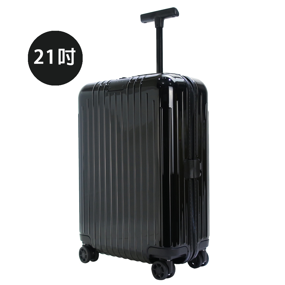 Rimowa ESSENTIAL LITE Cabin 21吋登機箱(亮黑)