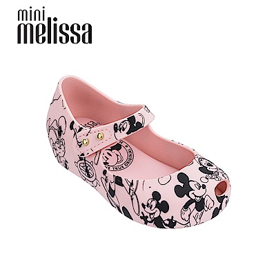 Melissa X Mickey 娃娃鞋寶寶款-粉色