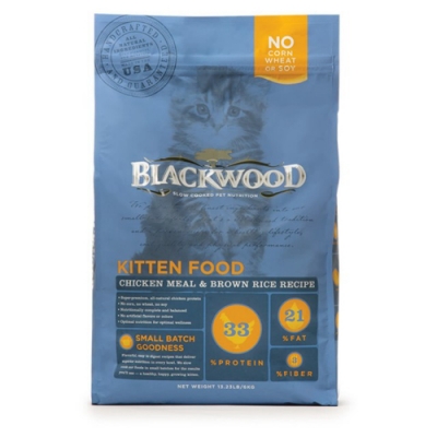 美國blackwood柏萊富-天然寵糧特調幼貓成長配方(雞肉+糙米) 13.23lb/6kg