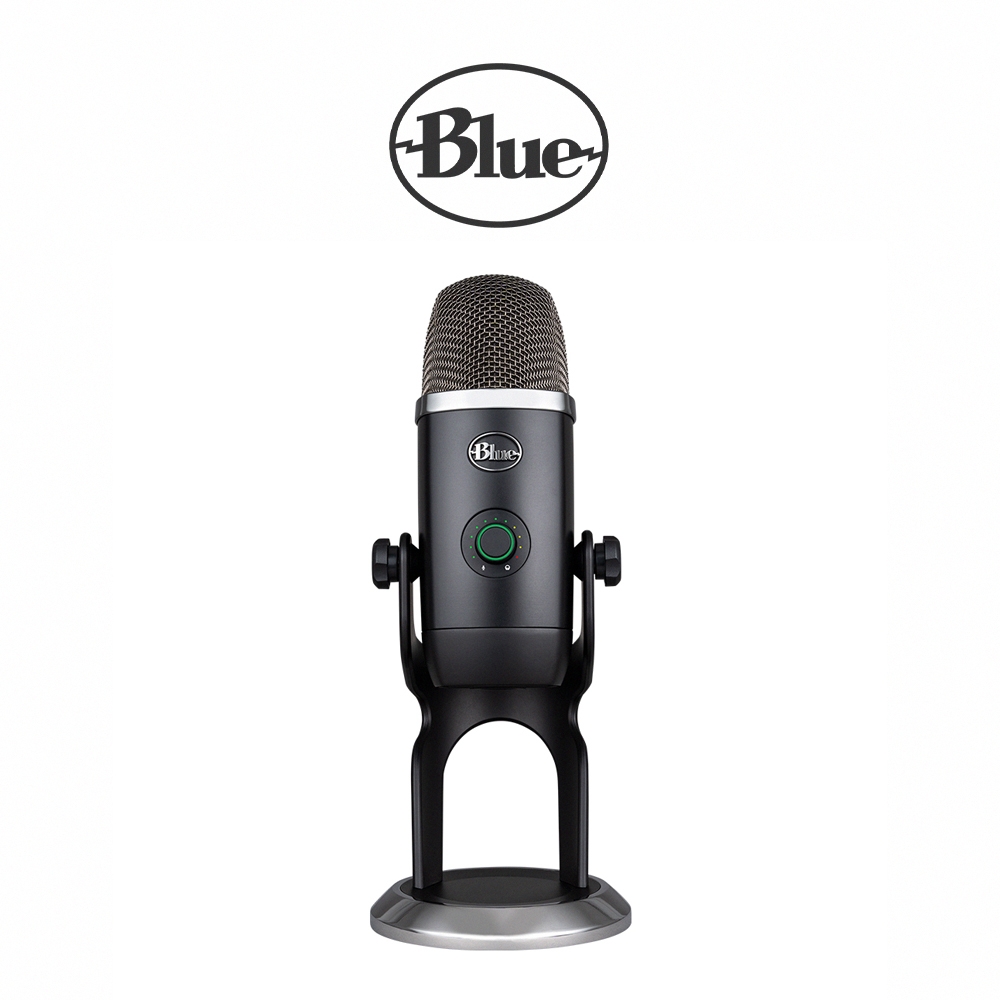 【Blue】YETI X 雪怪 USB麥克風-黑 (高規格終極款，Youtuber、Podcast 推薦)