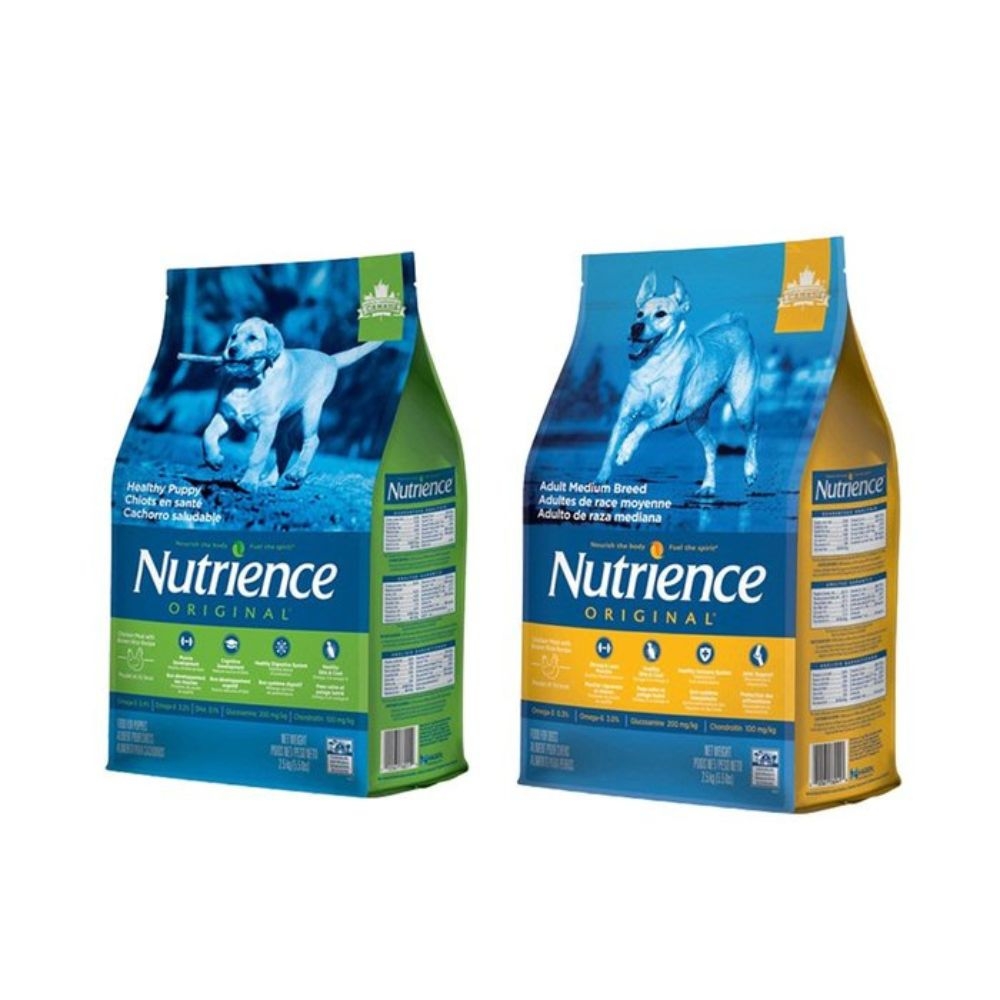 Nutrience紐崔斯ORIGINAL田園糧-幼母犬/成犬配方(雞肉+田園蔬果) 11.5kg(25lbs)(購買第二件贈送寵物零食x1包)