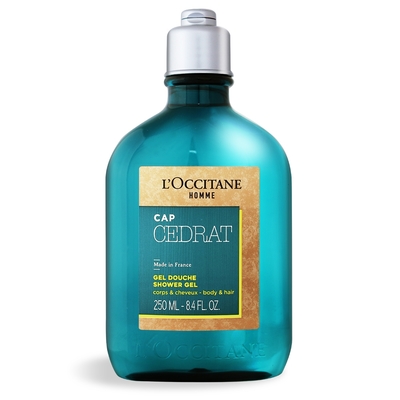 L OCCITANE 歐舒丹 冒險男士雙效沐浴膠250ml