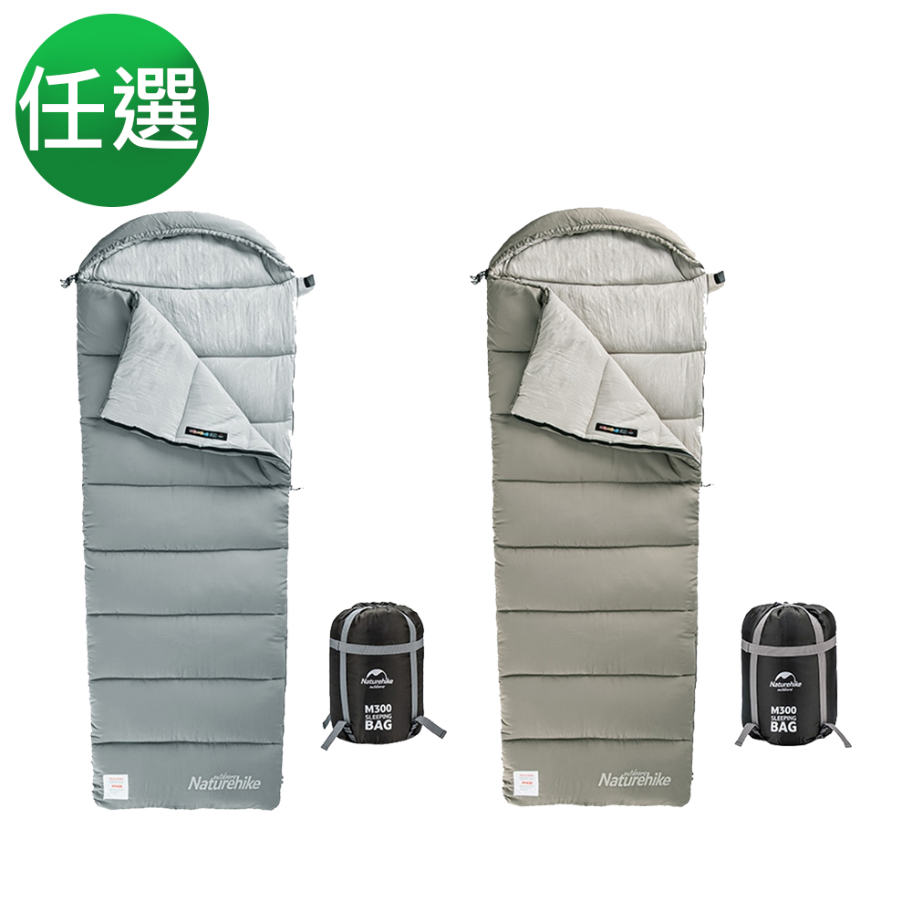 Naturehike M300可機洗帶帽信封睡袋 MSD02 product image 1