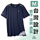 Firestar 台灣設計 透氣吸濕排汗圓領機能短袖上衣 男 product thumbnail 10